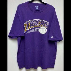 ⚾️ LSU Tigers Baseball Purple Russell T-Shirt